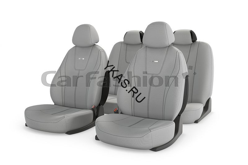 Комплект Накидок  «DOUGLAS»  Св.Серый/Св.Серый/Св.Серый