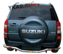 Suzuki Grand Vitara (2006-ON) защита задн.бампера метал.