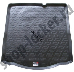 Коврик багажн.  Peugeot 301 SD (12-) / Citroen C-Elysee SD   (РЕЗИНА)