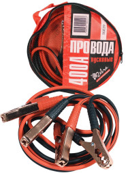 Провода пусковые  400А  "Zebra"  2,2м в сумке