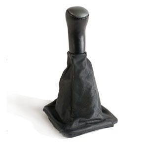 Ручка КПП+пыльн.+рамка пласт. ПРИОРА натур.кожа (Серый)