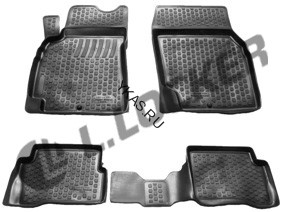 Коврики резиновые   Nissan Almera с 2006-2013г.