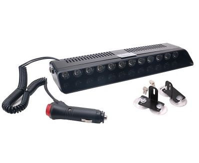 Стробоскоп 12  LED  белый/белый  325*105*30мм