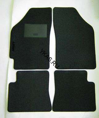 Коврики текстильн. Lifan 520 c 2006г./компл.5шт./осн.резин.