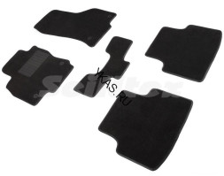 Коврики текстильн. VW Passat B8 2015г- /осн.резин./ LUX