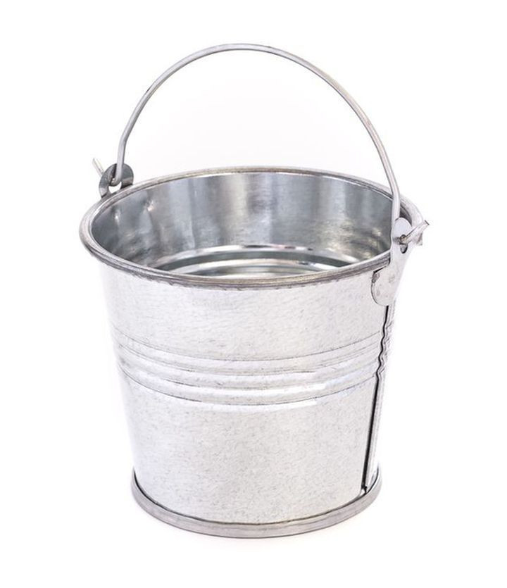 Ведро декоративное большое d=8см