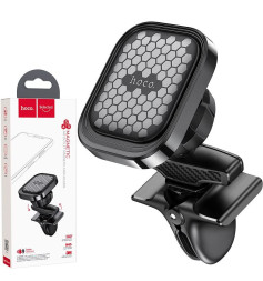 Держатель телефона HOCO  магнитный (с изгибом на шарнире)  Черный S49