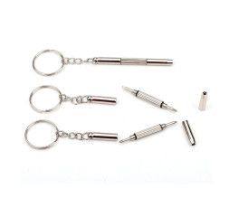 Брелок  Отвертка +-  металл 5,5см