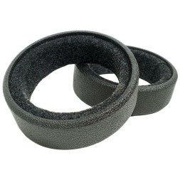 Подставки под колонки ПОДИУМЫ 16\" (потайное крепление , скос.,6,1*7,6см) винил Черный (2 шт.)