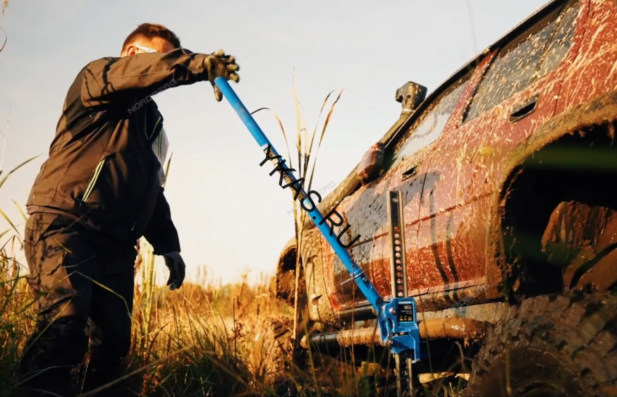 Реечный домкрат NORDBERG N024 (3,5 т, 123 см)