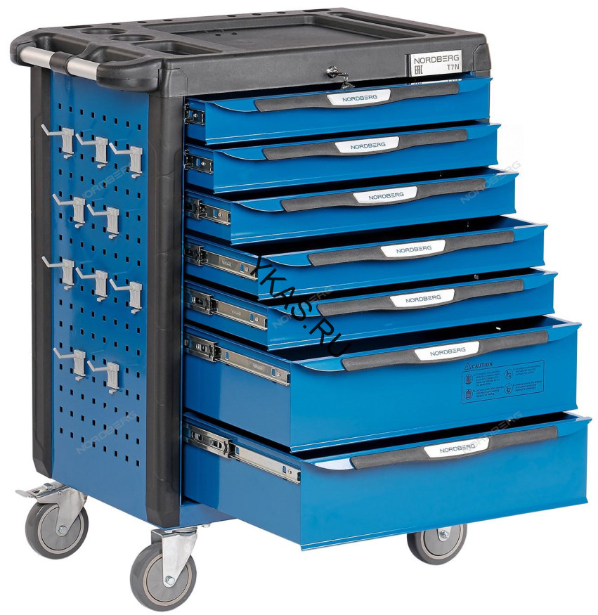 Тележка инструментальная NORDBERG T7N (7 полок)