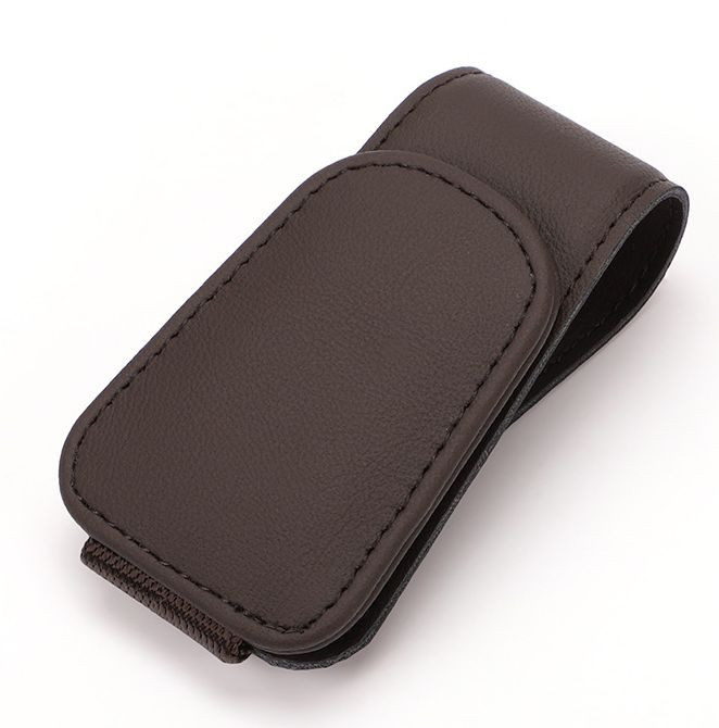 Держатель очков  Carlife экокожа  Коричневый