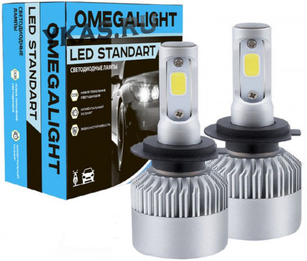 Omegalight Cвет-од  ST LED HB3  6000K  2400Lm  2шт.