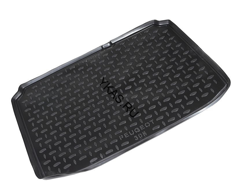 Коврик багажн.  Peugeot 308 НВ (07-15)   (РЕЗИНА)