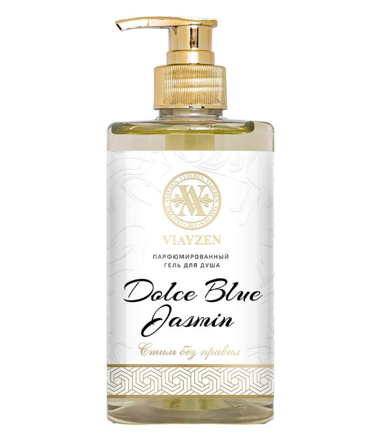 VIAYZEN Гель для душа парфюмированный, женский  460мл.  Dolce Blue Jasmin