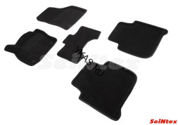 Коврики Skoda Kodiaq (5 мест) c 2016г- /компл.5шт./осн.резин./ 3D