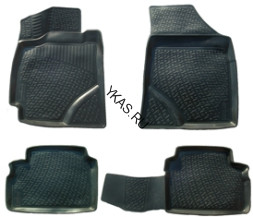 Коврики резиновые Geely Emgrand EC7 с 2010г. тэп.