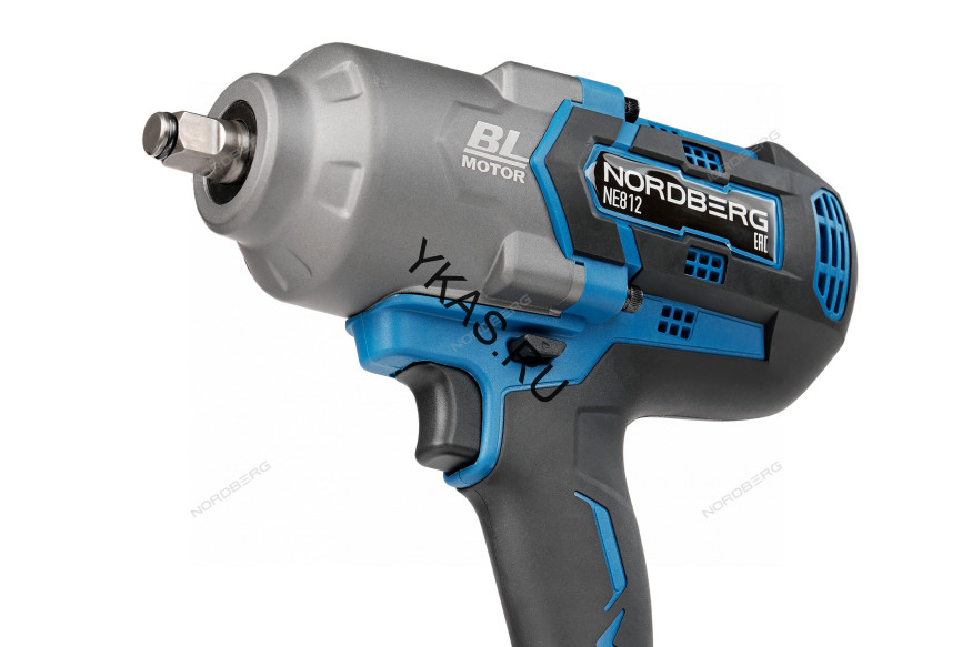 Аккумуляторный гайковерт NORDBERG NE812K (1/2", 21В, 1700Нм)